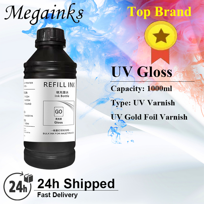 Self Inking Stamp - 1000ml UV Hot Stamping Varnish GLOSS