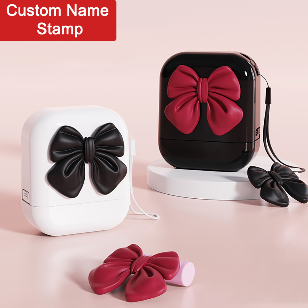 Self Inking Stamp - ตราประทับชื่อเด็กแบบกำหนดเอง น่ารัก ลายเซ็น ข้อความ ตราประทับกันน้ำ หมึกกันน้ำ