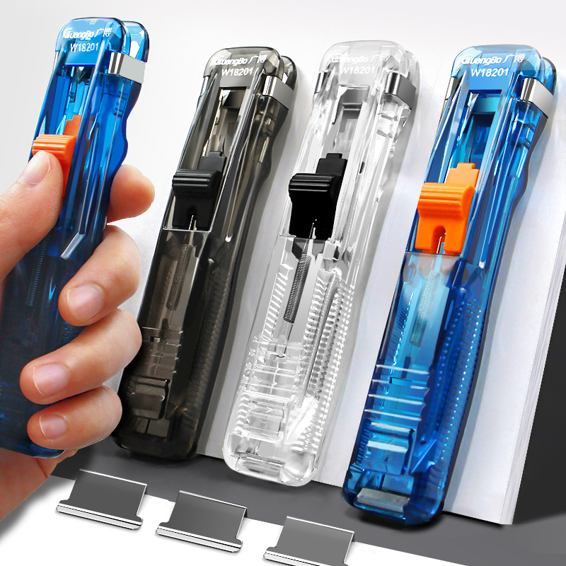 Binder Clip Assorted - Guangbo เครื่องเขียน Hand Push Clamp Binder