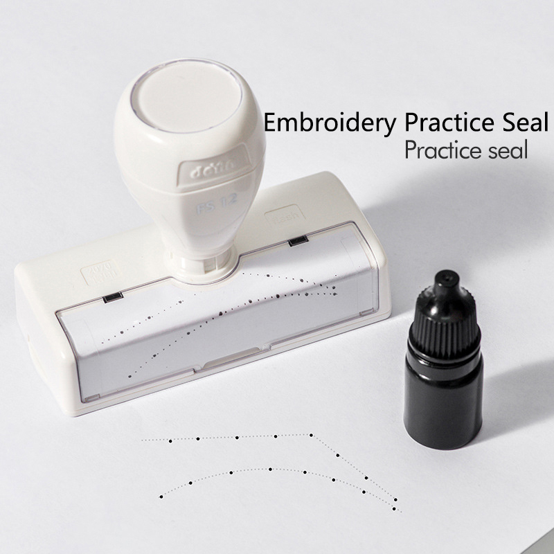 Eyebrow Tattoo Training Seal แ - Self Inking Stamp บทวิจารณ์และราคา