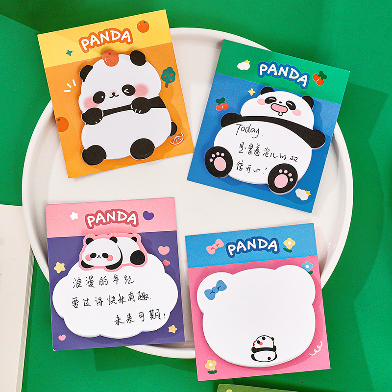 4ชิ้น/ล็อตการ์ตูนแพนด้าอ้วนโน้ - Office Stationery Supply List บทวิจารณ์และราคา