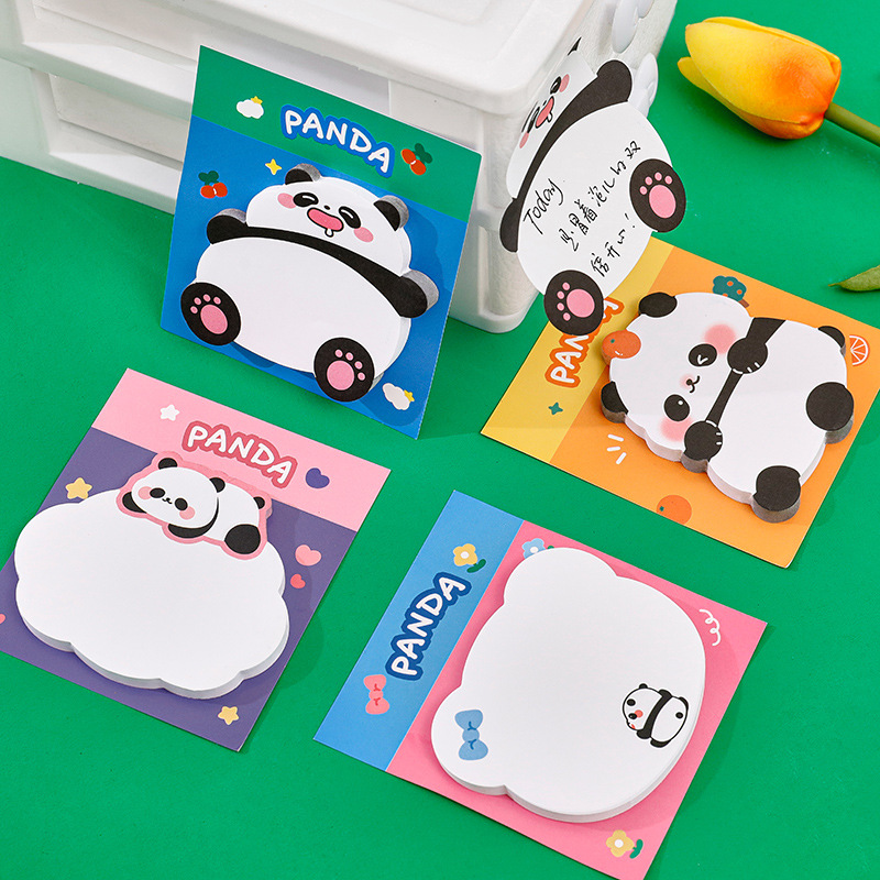 4ชิ้น/ล็อตการ์ตูนแพนด้าอ้วนโน้ - Office Stationery Supply List บทวิจารณ์และราคา