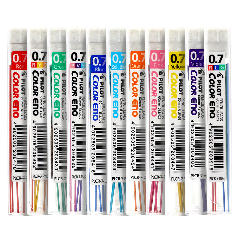 1 PC นักบินญี่ปุ่นสี ENO 0.7 ต - Mechanical Pencil Lead บทวิจารณ์และราคา