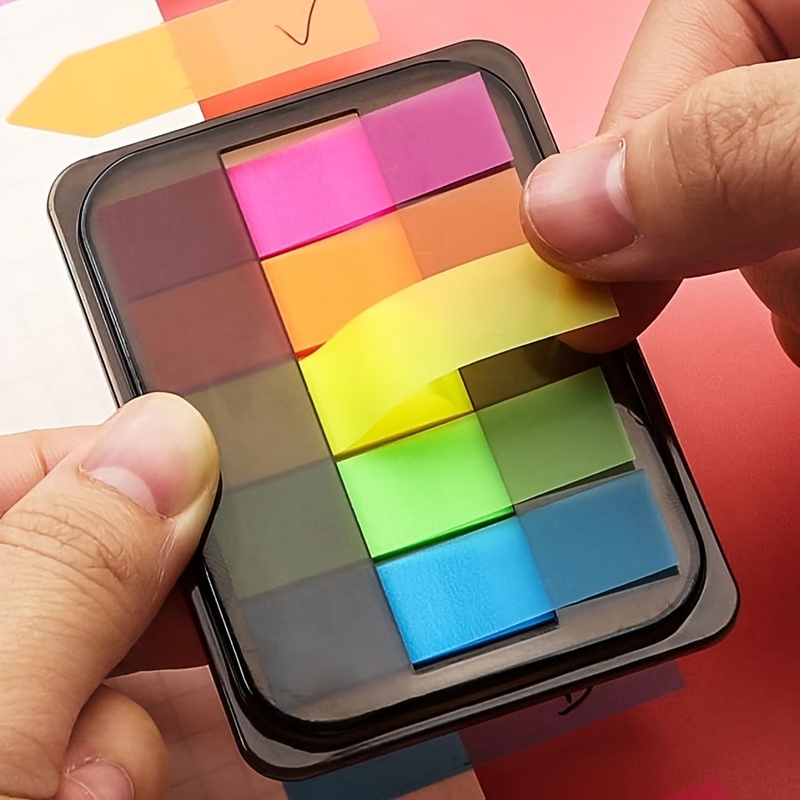 100 ชิ้น แผ่นโน้ตเรืองแสงสำหรั - Index Tab Divider บทวิจารณ์และราคา