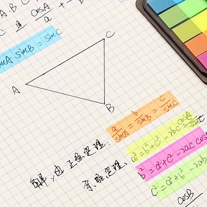 100 ชิ้น แผ่นโน้ตเรืองแสงสำหรั - Index Tab Divider บทวิจารณ์และราคา