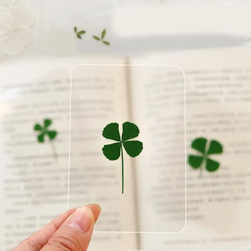 ใหม่ 5 ชิ้นธรรมชาติแห้ง Leaf บ - Index Tab Divider บทวิจารณ์และราคา