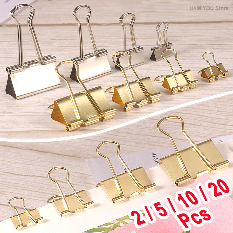 คลิปหนีบกระดาษ อุปกรณ์สำนักงาน - Binder Clip Assorted บทวิจารณ์และราคา