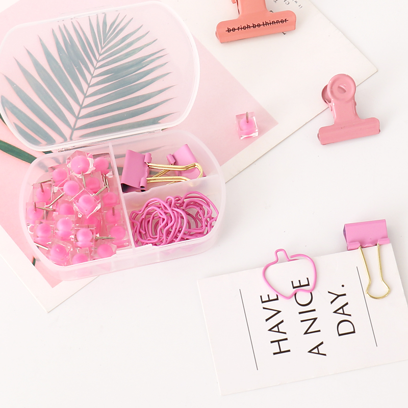 TUTU สีสัน Binder clips push p - Binder Clip Assorted บทวิจารณ์และราคา