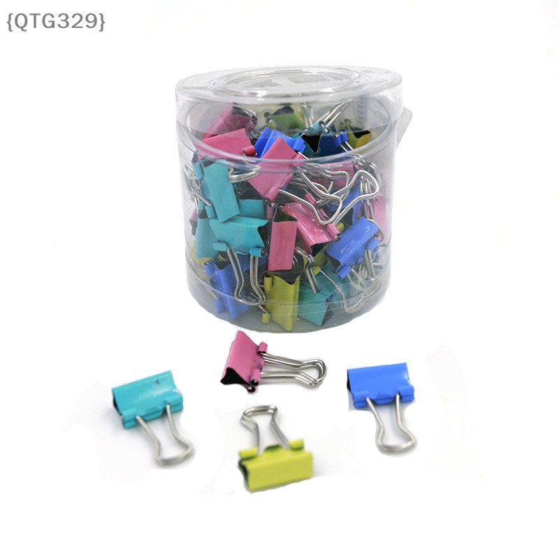 【F2-QT329】คลิปหนีบกระดาษโลหะขน - Binder Clip Assorted บทวิจารณ์และราคา