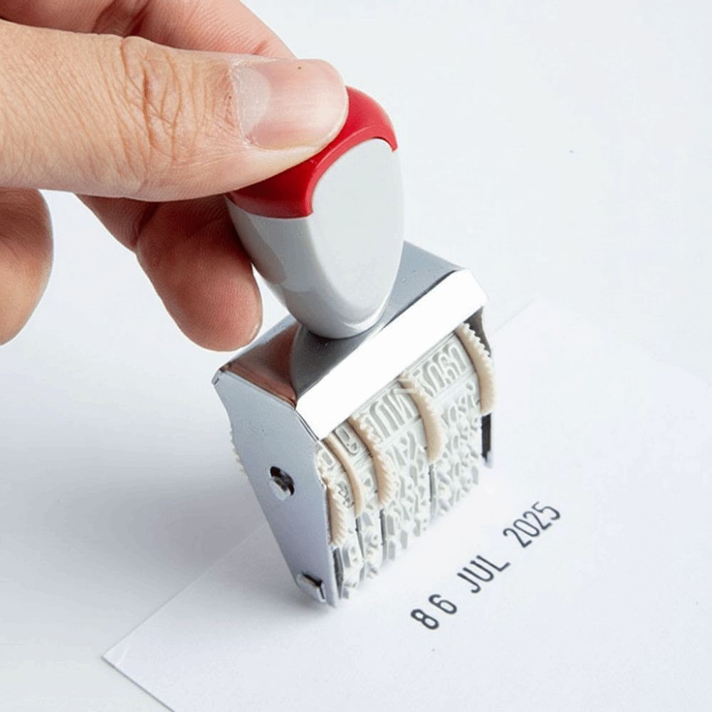 ตราประทับวันที่ดิจิทัลแบบปรับไ - Self Inking Stamp บทวิจารณ์และราคา