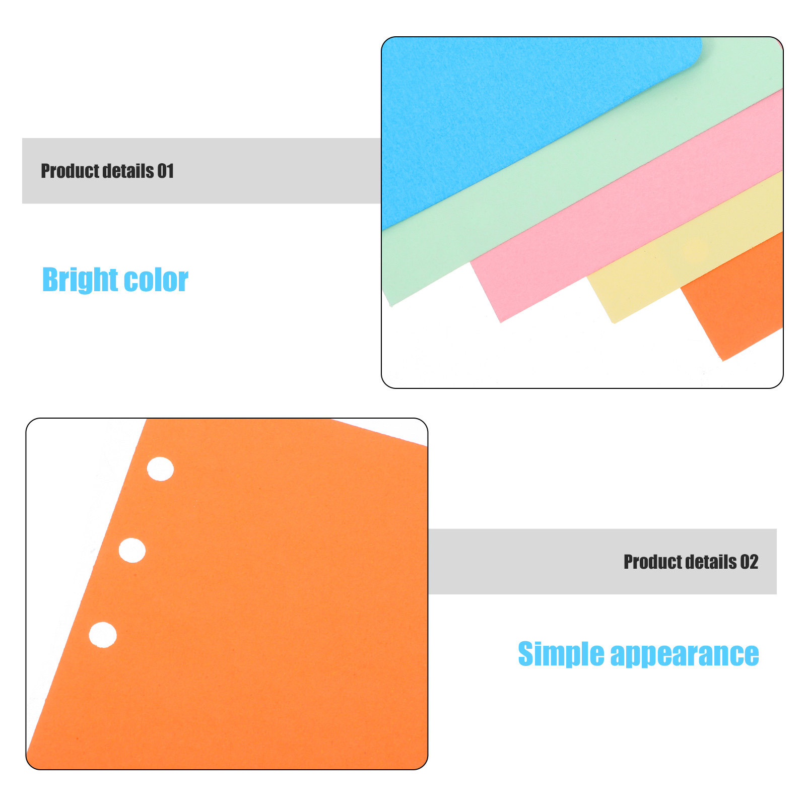 แผ่นแบ่งหน้าสี 30 ชิ้น คุณภาพส - Index Tab Divider บทวิจารณ์และราคา