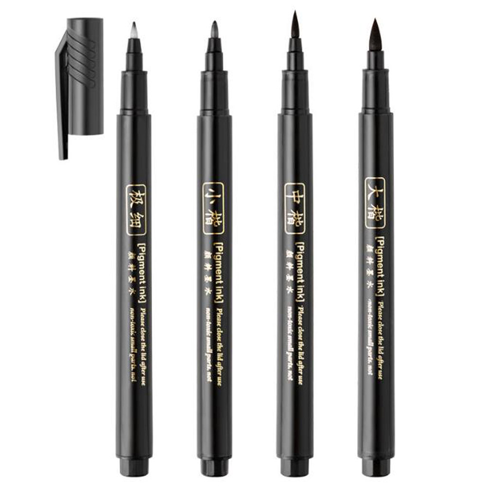 4 PC แปรงปากกาปากกาจีนการเรียน - Copic Marker Sketch บทวิจารณ์และราคา