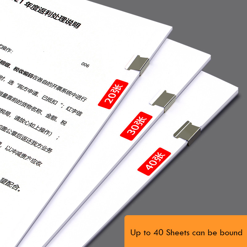 Guangbo เครื่องเขียน Hand Push - Binder Clip Assorted บทวิจารณ์และราคา