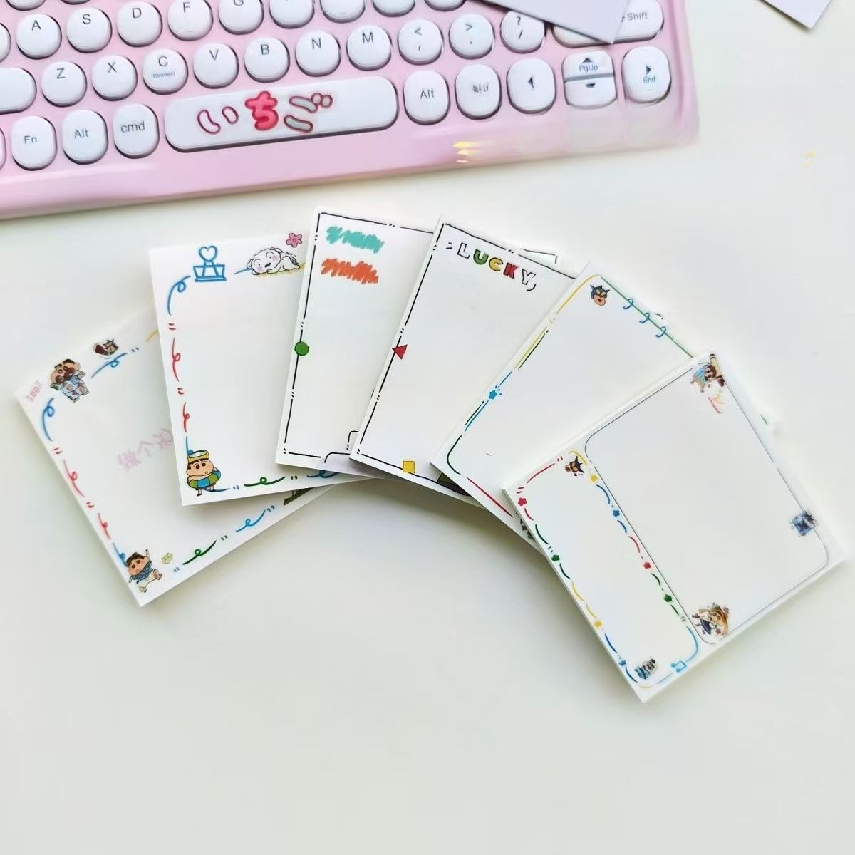 กระดาษโน้ตสี่เหลี่ยมลายการ์ตูน - Sticky Note Cube บทวิจารณ์และราคา