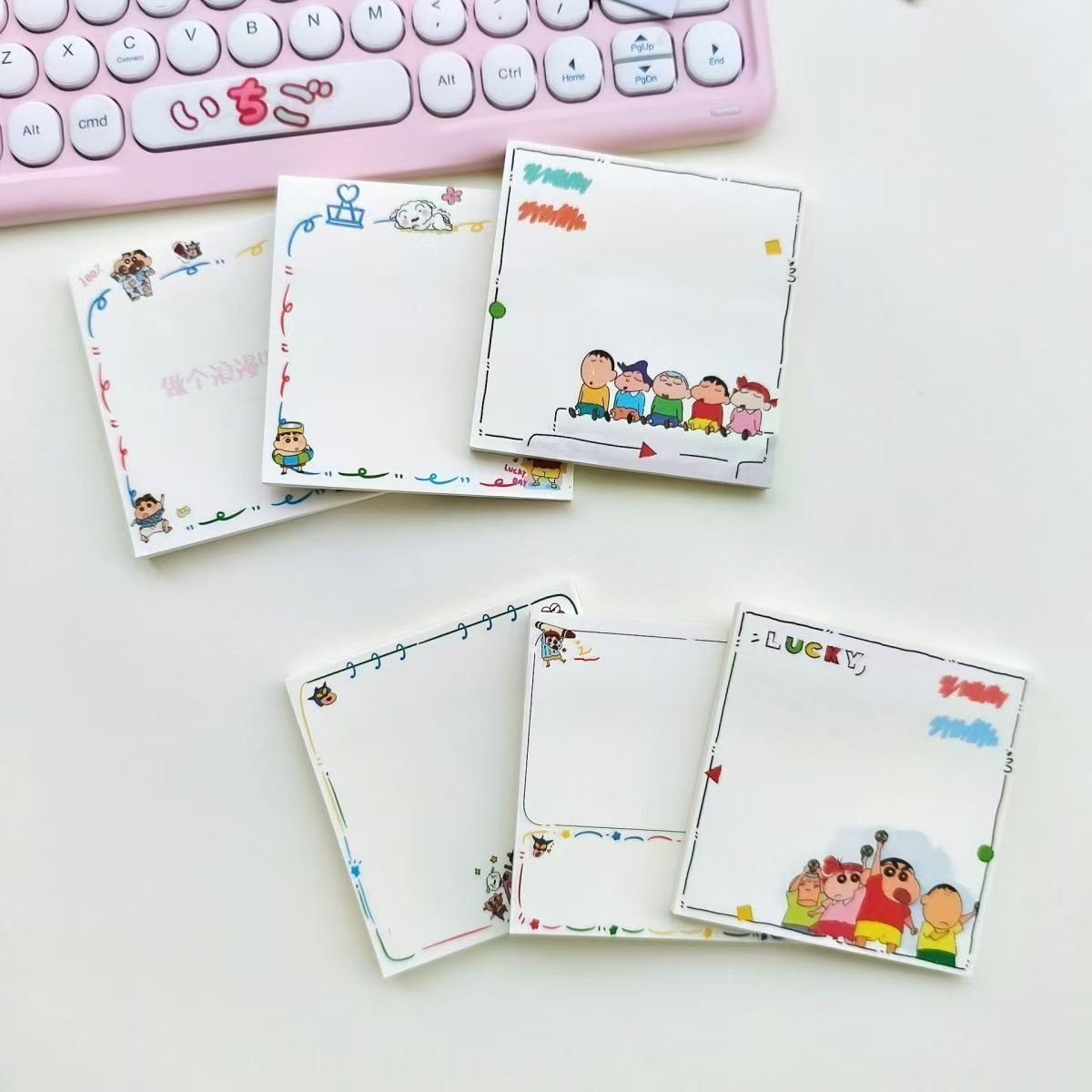 กระดาษโน้ตสี่เหลี่ยมลายการ์ตูน - Sticky Note Cube บทวิจารณ์และราคา
