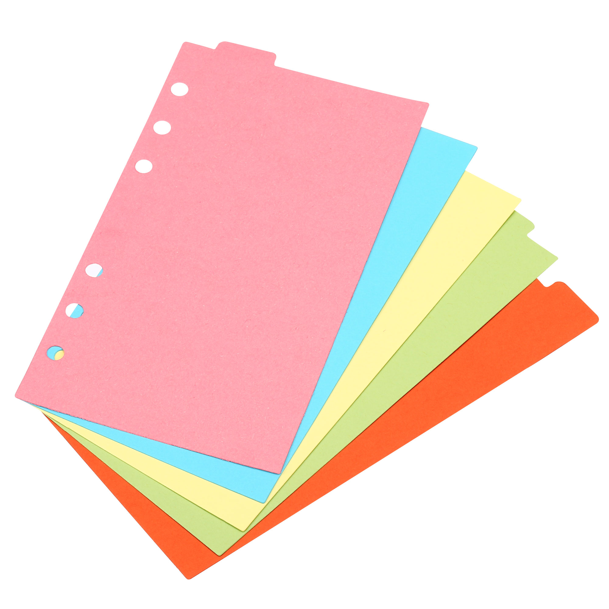 ตัวแบ่งดัชนีเครื่องผูก A6 4ชุด - Index Tab Divider บทวิจารณ์และราคา
